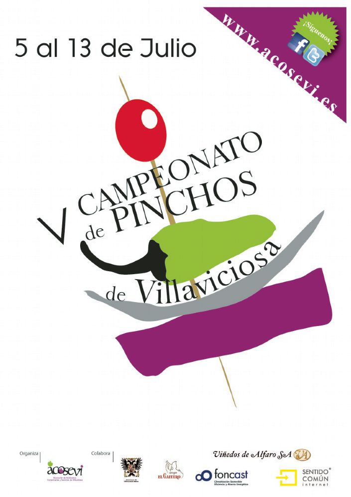 V campeonato de pinchos de villaviciosa