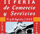 Cartel Feria Comercio de Villaviciosa 15 y 16 de Agosto