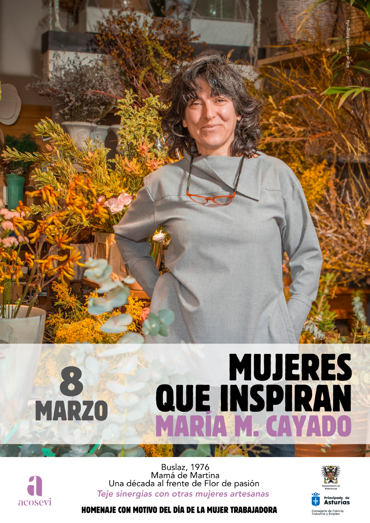 Mar�a M Cayado - Flor de pasi�n