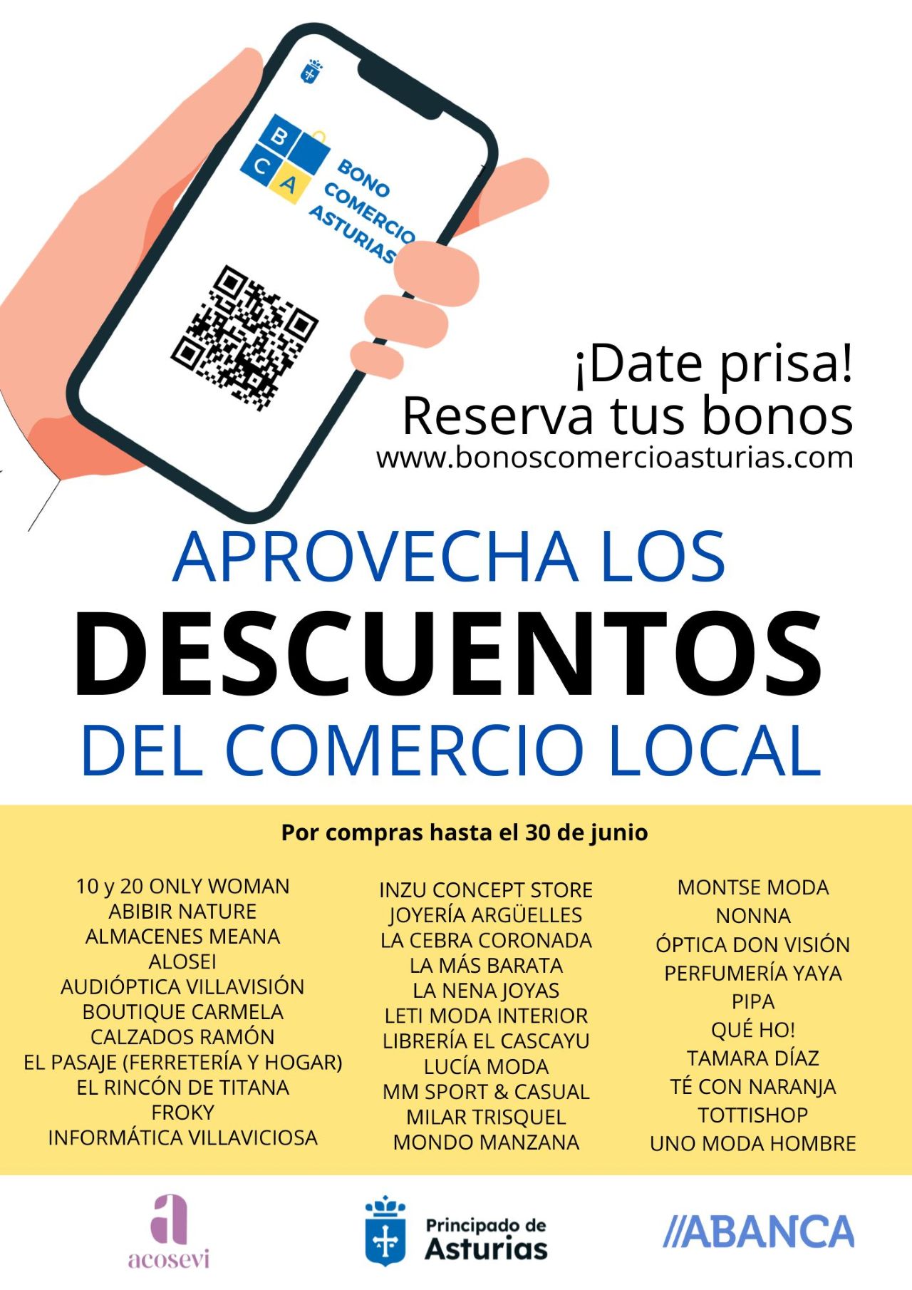 Bonos Comercio Asturias