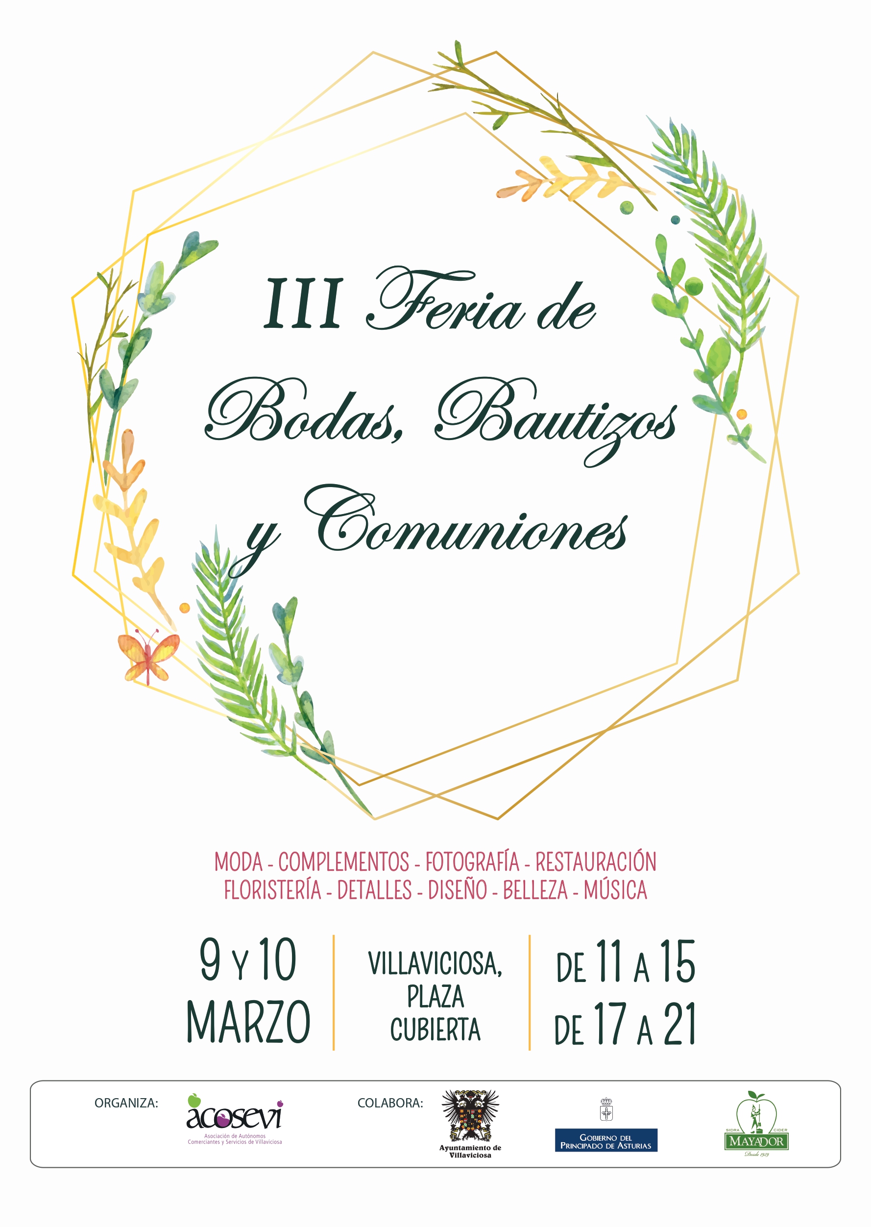 III Feria de Bodas, Bautizos y Comuniones de Villaviciosa