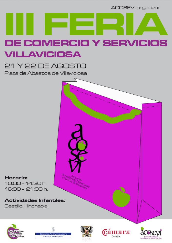 III feria comercio y servicios de Villaviciosa