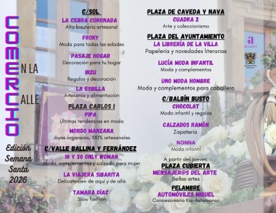 Comercio en la calle