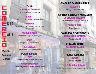 Comercio en la calle