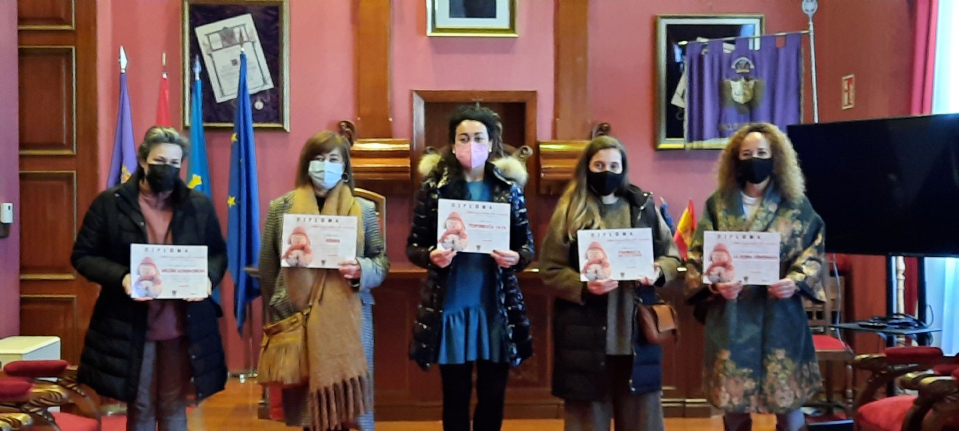 Ganadores concurso decoracin navidea