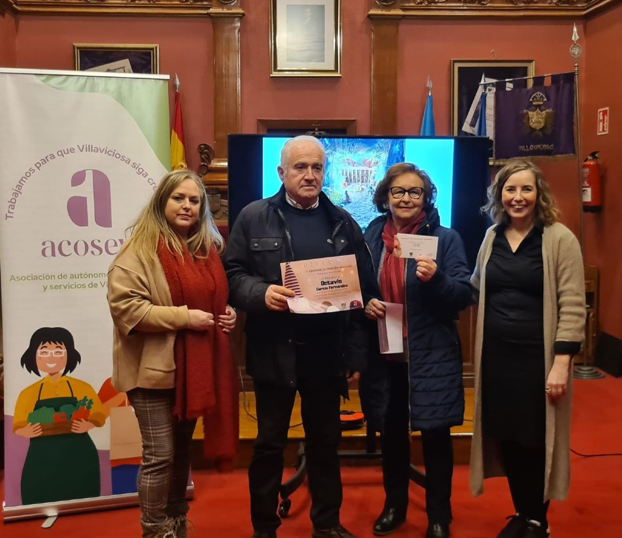 Octavio Garca, premio en la zona rural