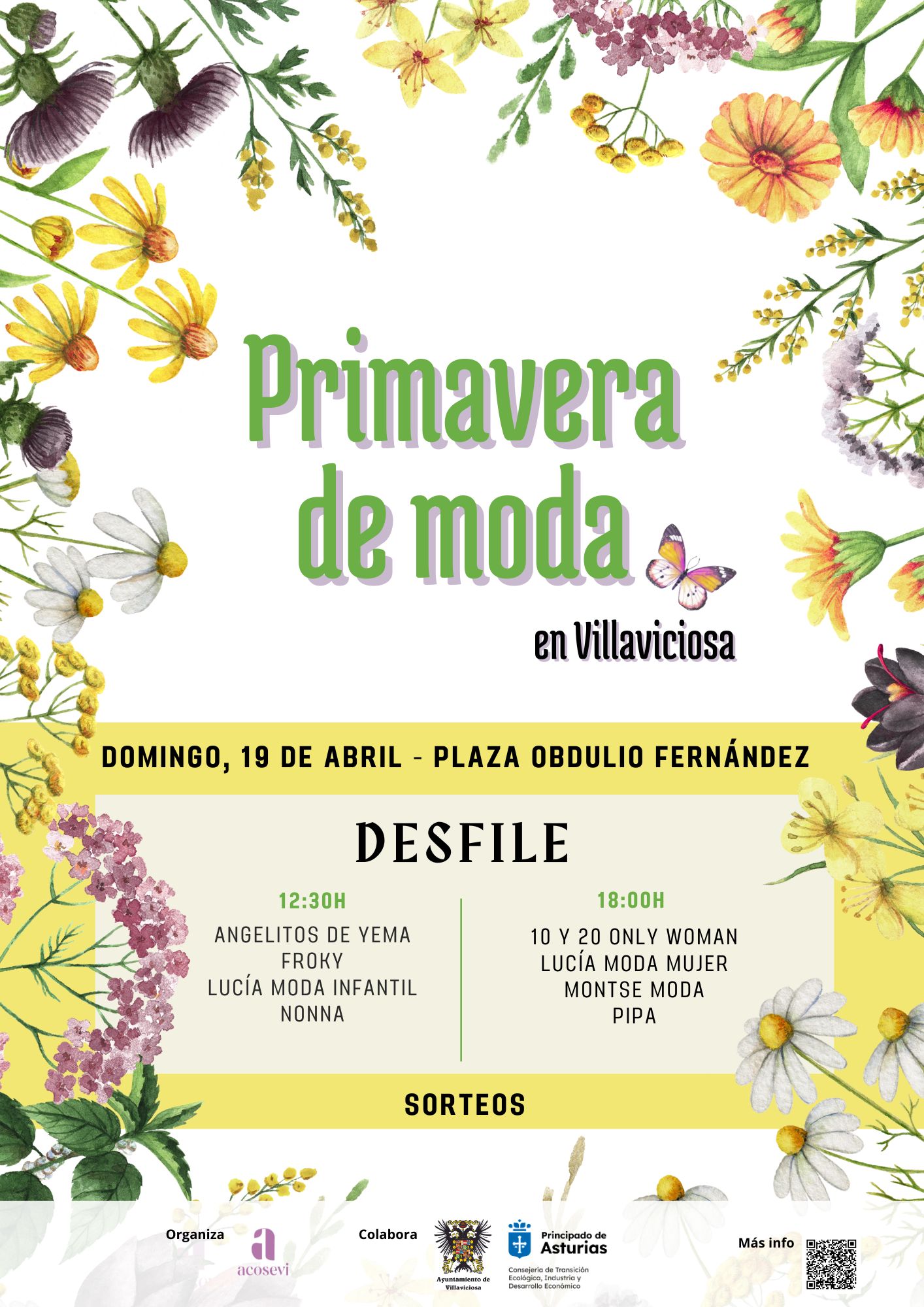 Cartel desfile de primavera