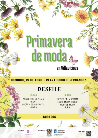 Cartel desfile de primavera