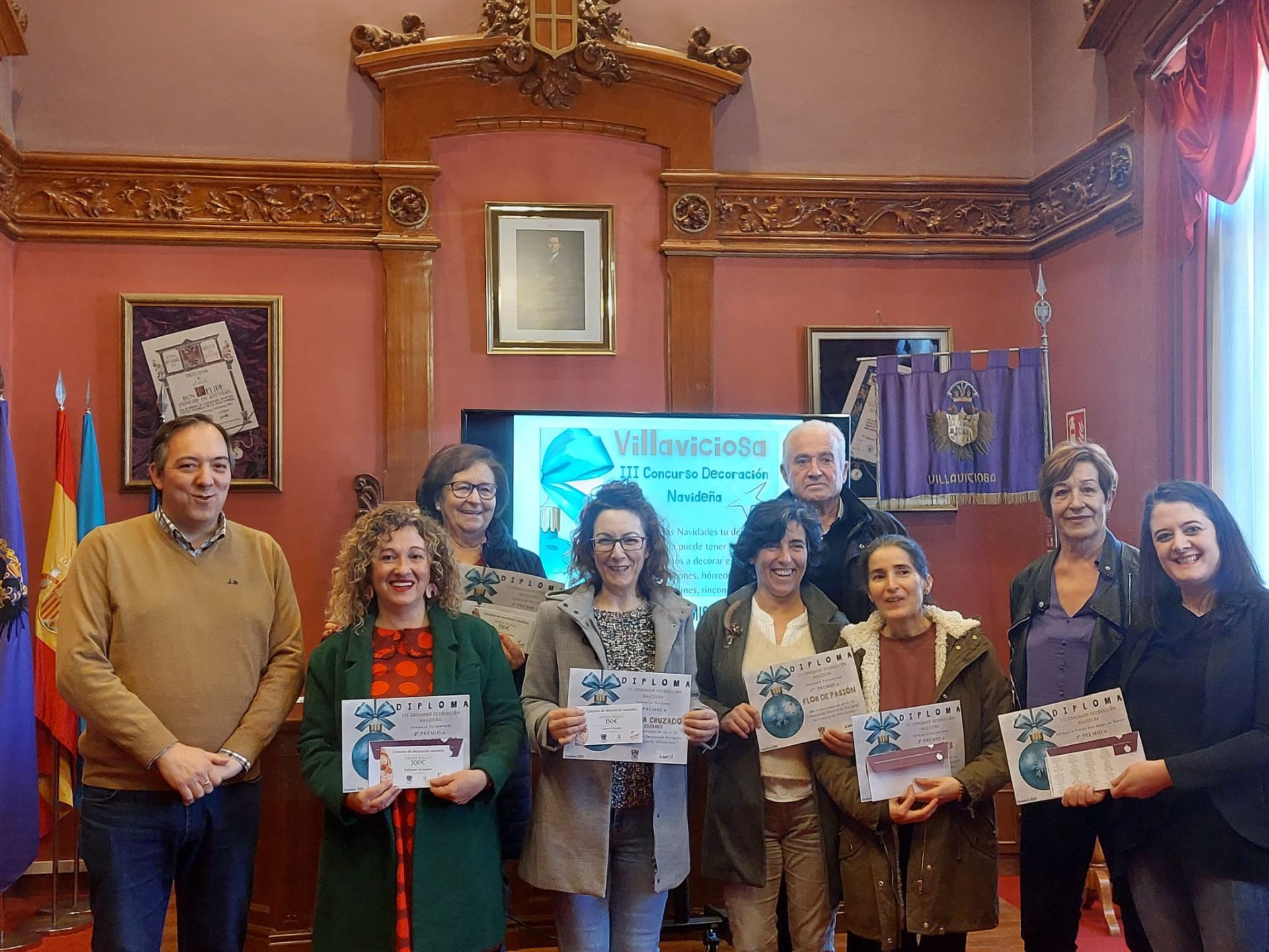 Ganadores concurso decoracion navidena