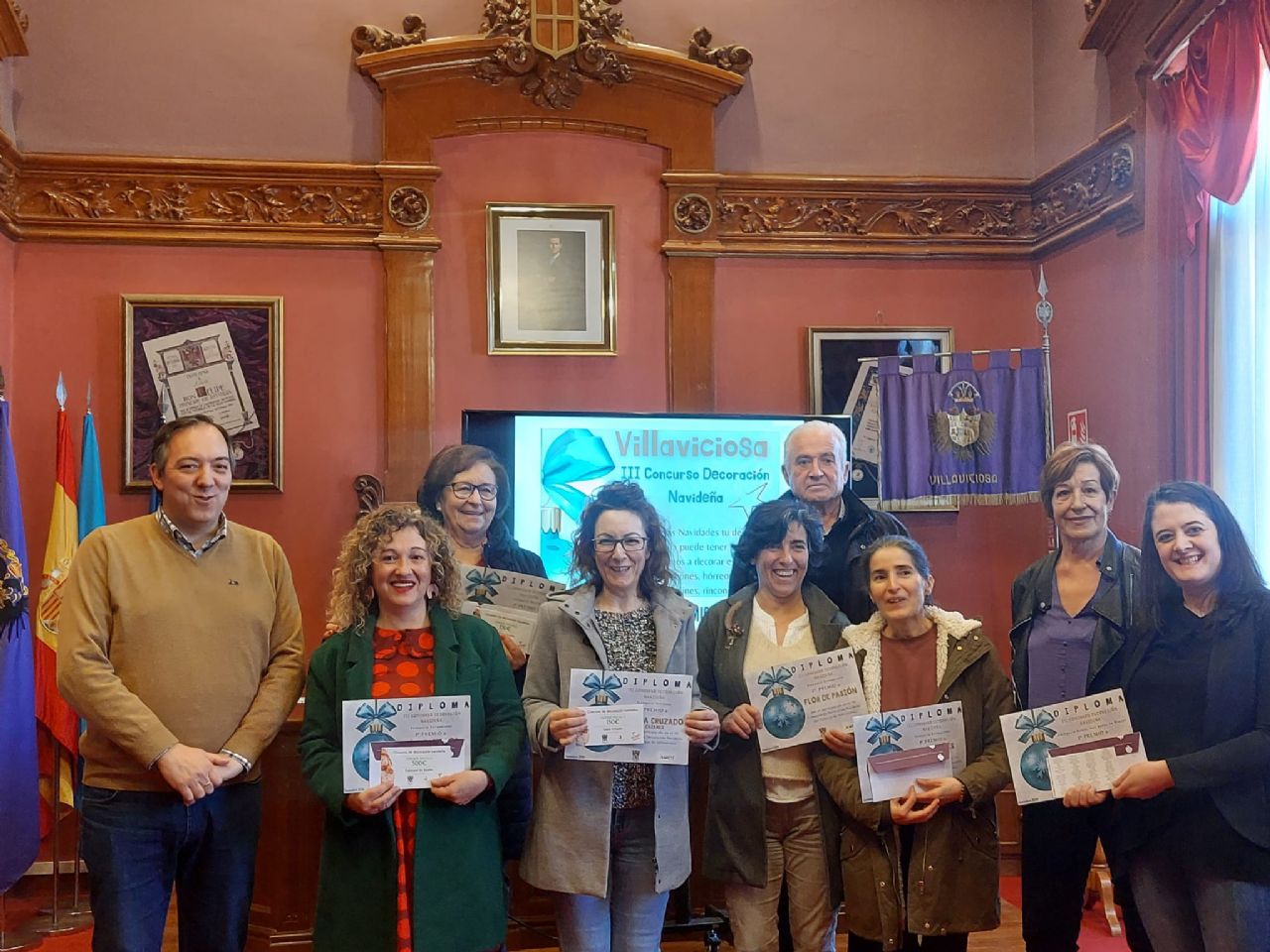 Ganadores concurso decoracion navidena